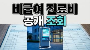 비급여 진료비 조회하는 법 — 심평원 공개 데이터 활용