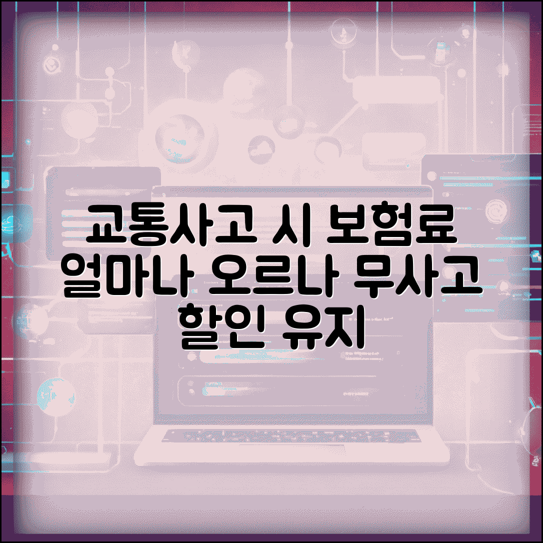 교통사고 후 보험료 얼마나 오르나요 | 사고할증 | 할증률 | 기간 | 무사고할인 | 보험료 관리