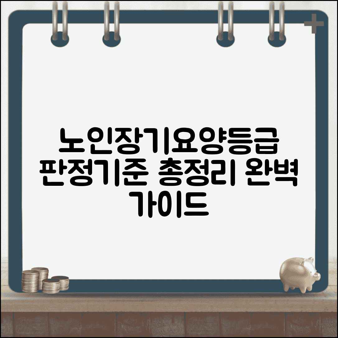 노인장기요양등급판정기준 상세 분석 | 장기요양 등급 판정 과정 완벽 가이드