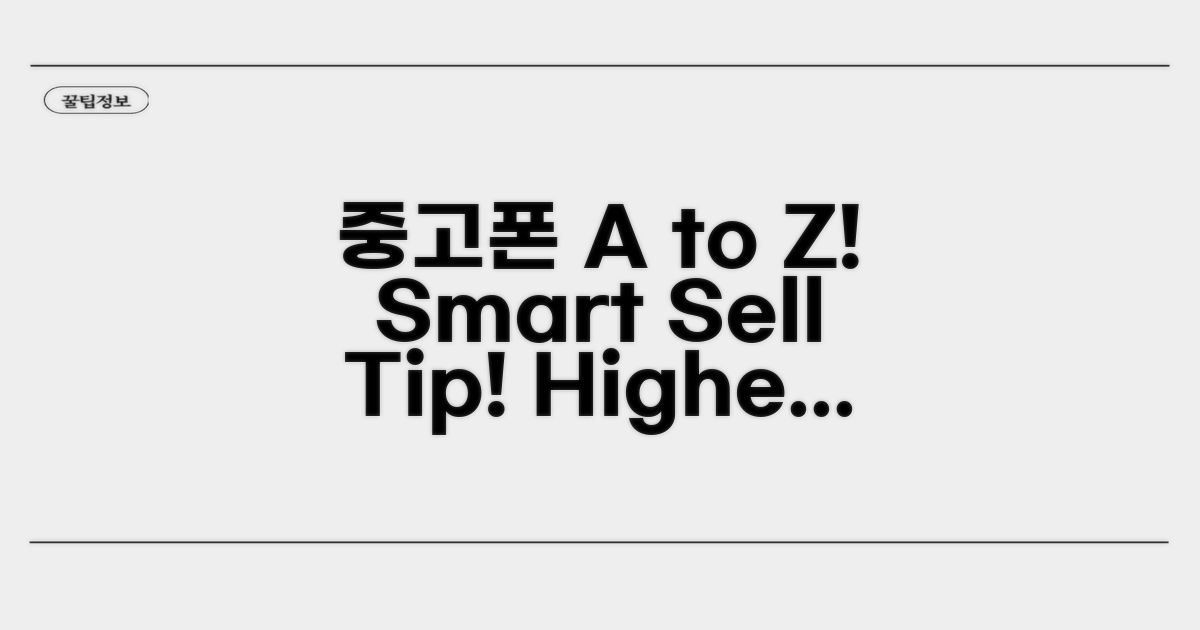 중고폰 판매 성공 전략 A to Z