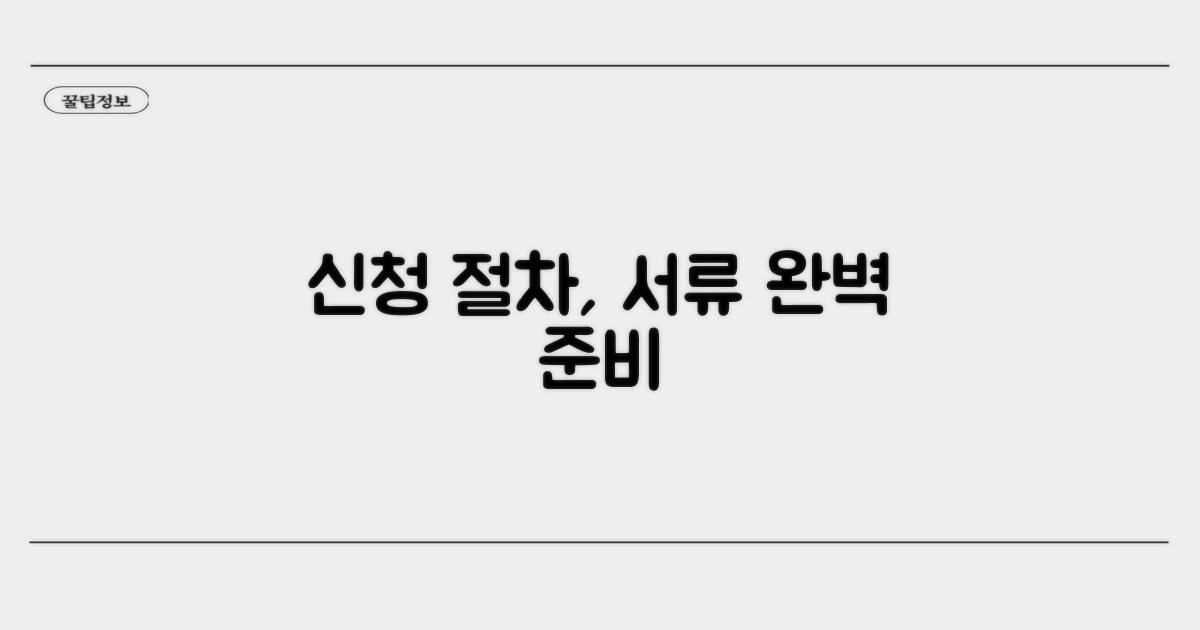 신청 절차, 서류 준비 완벽 가이드