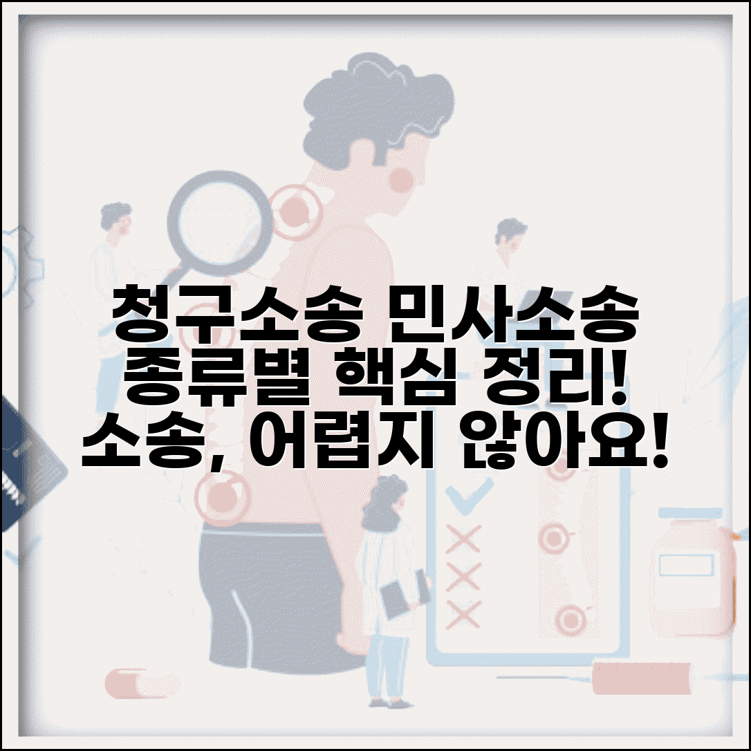 청구소송 뜻과 민사소송 유형별 특징 알아보기