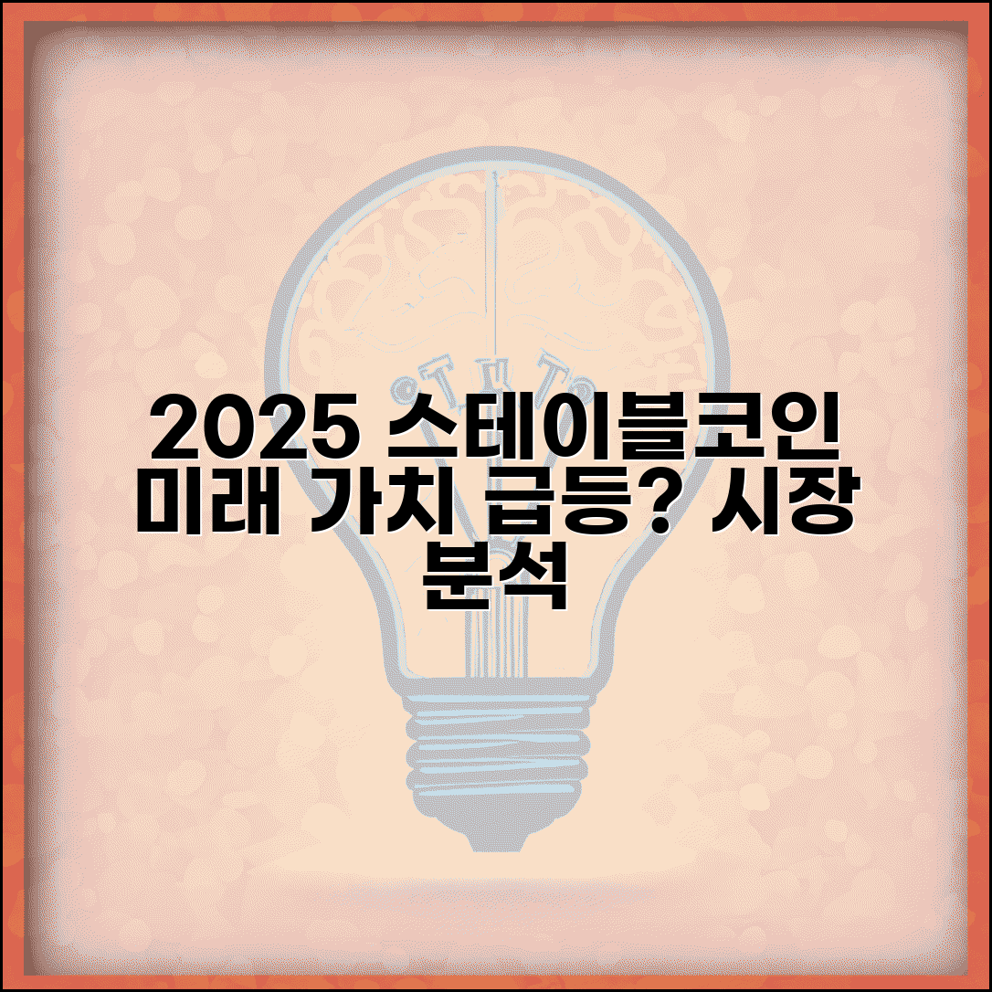 스테이블코인 전망 2025 시장 분석과 미래 가치