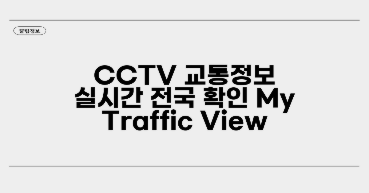 전국 CCTV 교통정보 한눈에 확인