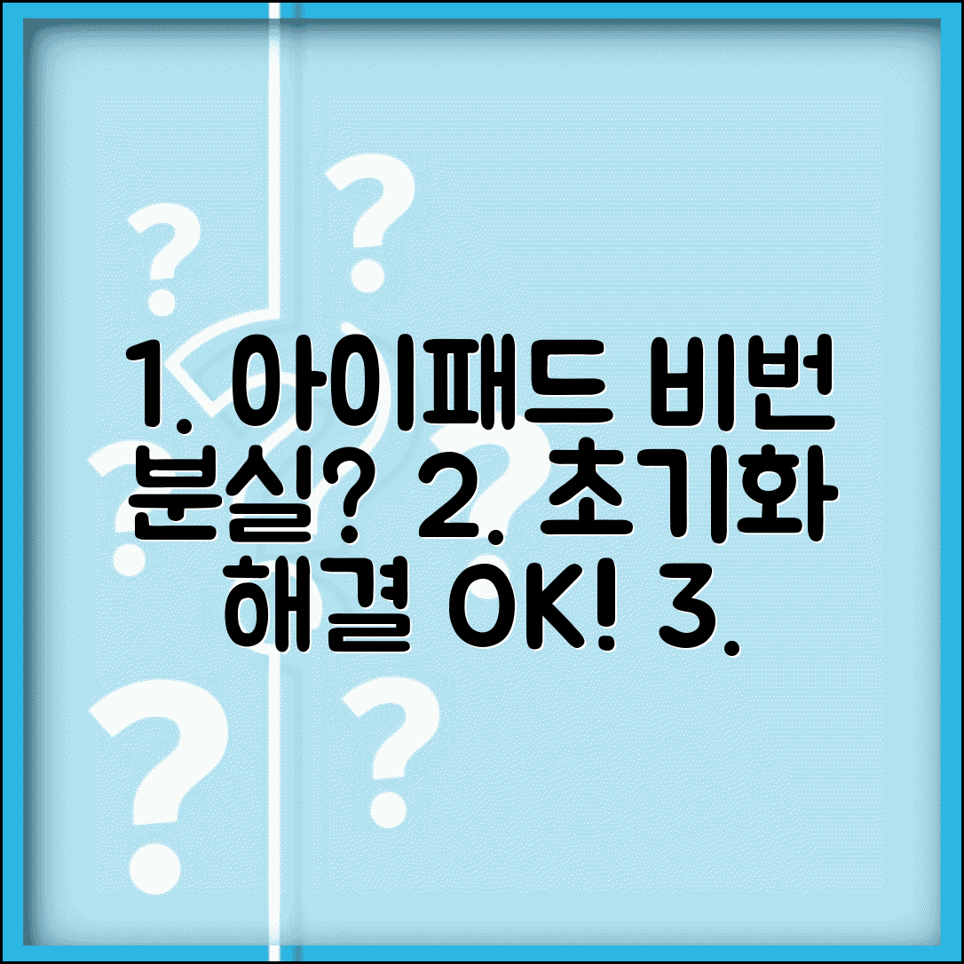 아이패드 비번분실 초기화 해결 방법 | 아이패드 비밀번호 분실 완벽 해결법
