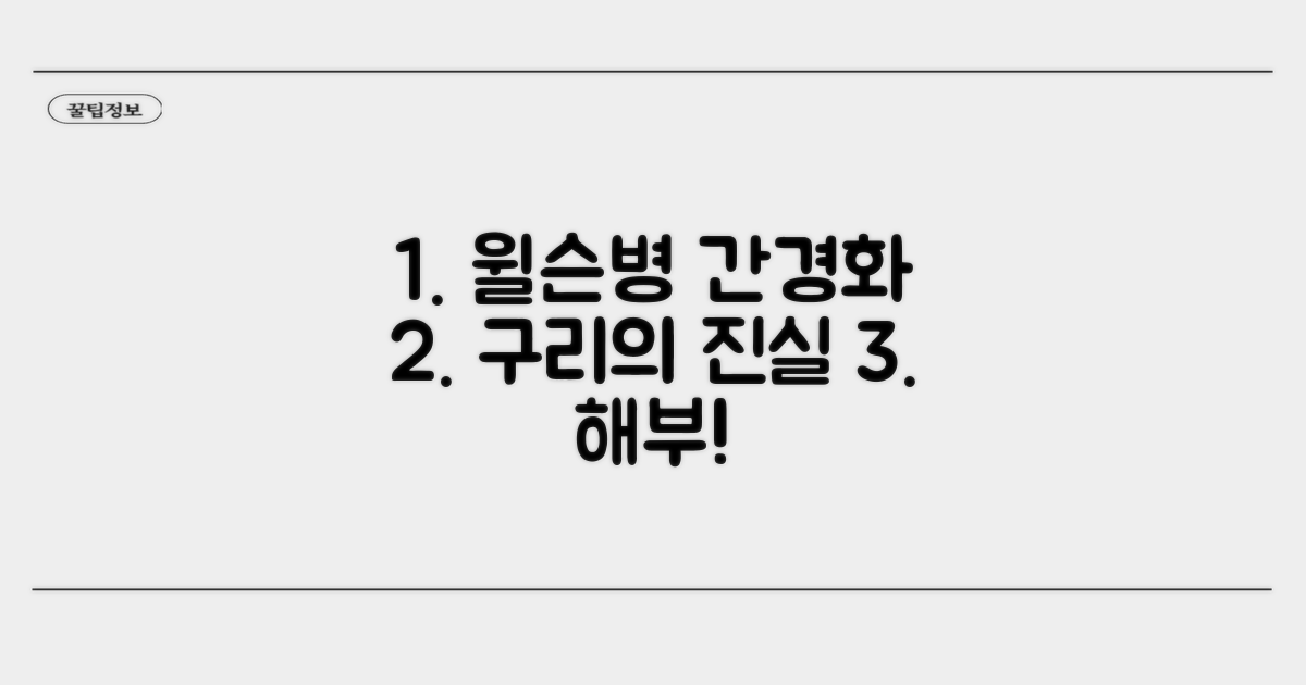 윌슨병과 간경화, 구리의 역할