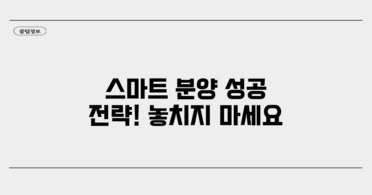 스마트하게 분양 시장 활용하기