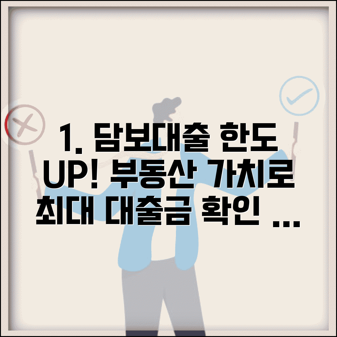 담보대출 한도 계산 | 부동산 담보가치와 대출 가능 금액