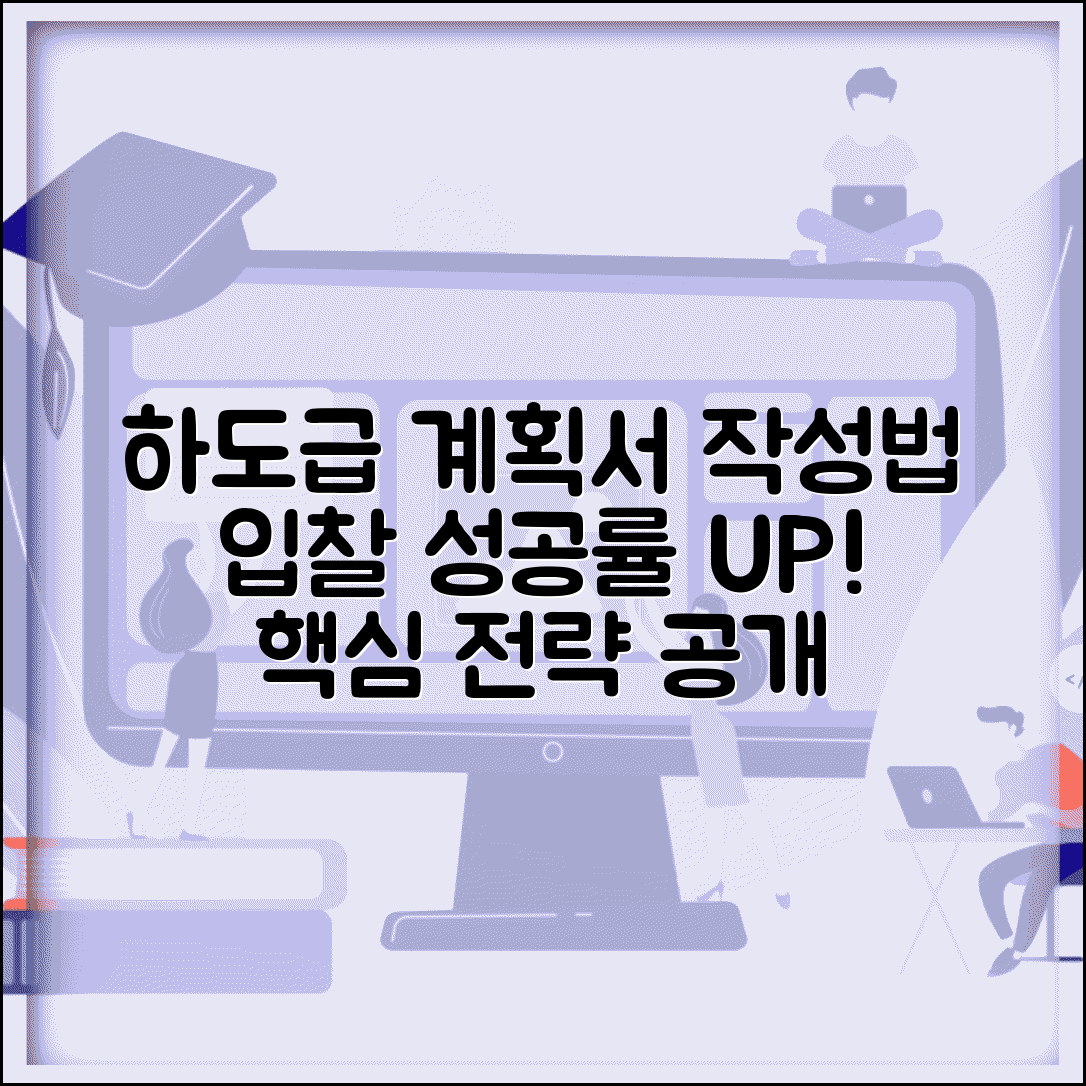 적격심사하도급관리계획서하도급비율 작성법 | 입찰 성공률 높이는 전략