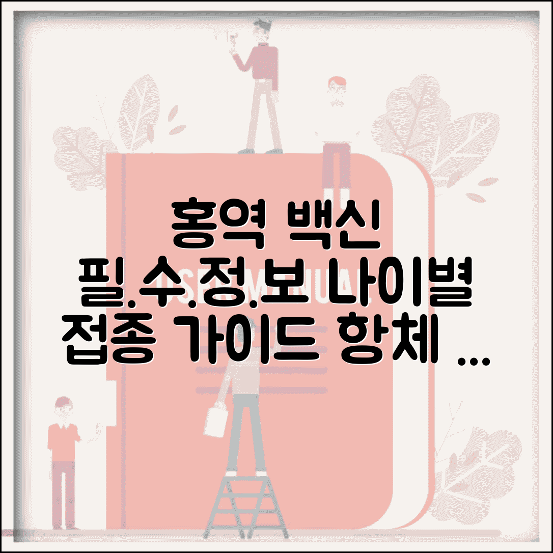 홍역 예방접종 필수 정보 | 연령별 접종 기준 및 항체 형성 과정 해설