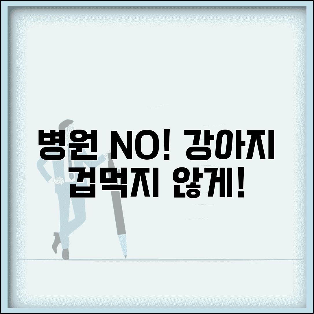 강아지 병원 무서워함 교정 동물병원 적응 | 강아지 병원 스트레스 줄이기