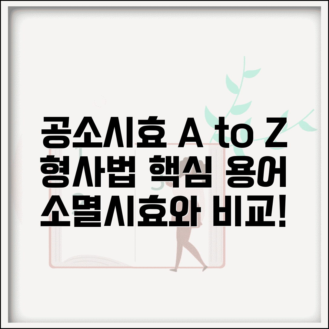 공소시효 뜻 법률용어 쉽게 이해하기 | 형사소송법상 정의 | 소멸시효와 차이점
