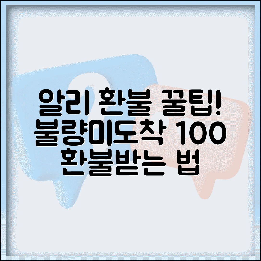 알리 환불받는법 알리익스프레스 | 중국 직구 상품 불량이나 미도착시 환불 처리 과정