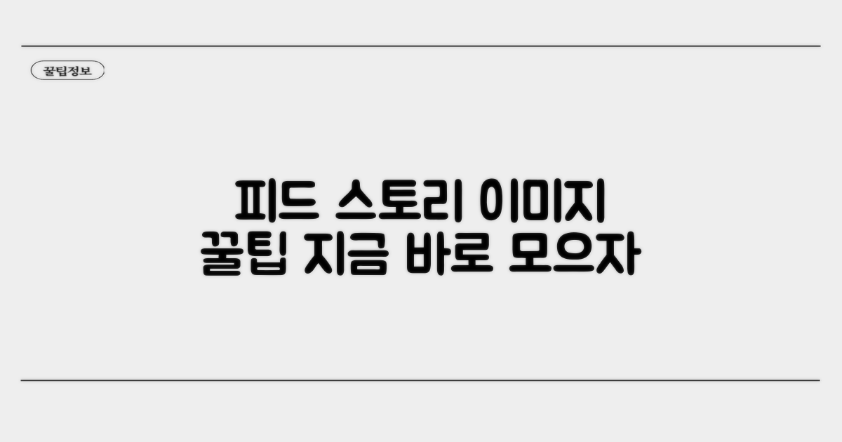 피드 스토리 이미지 수집 방법