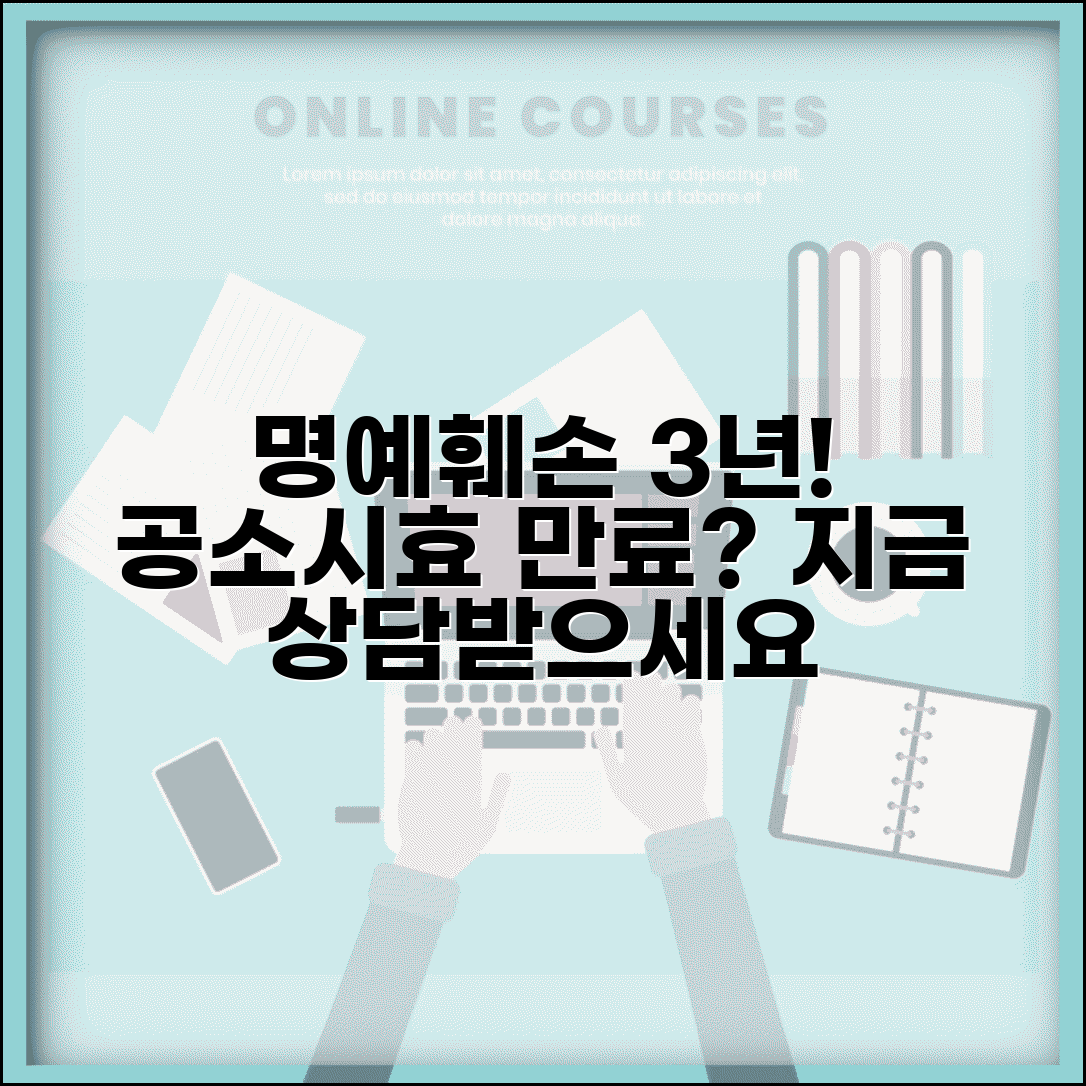 명예훼손 공소시효 3년 기간 | 3년 경과 시 공소시효 만료, 사건별 적용 기준과 상담 방법