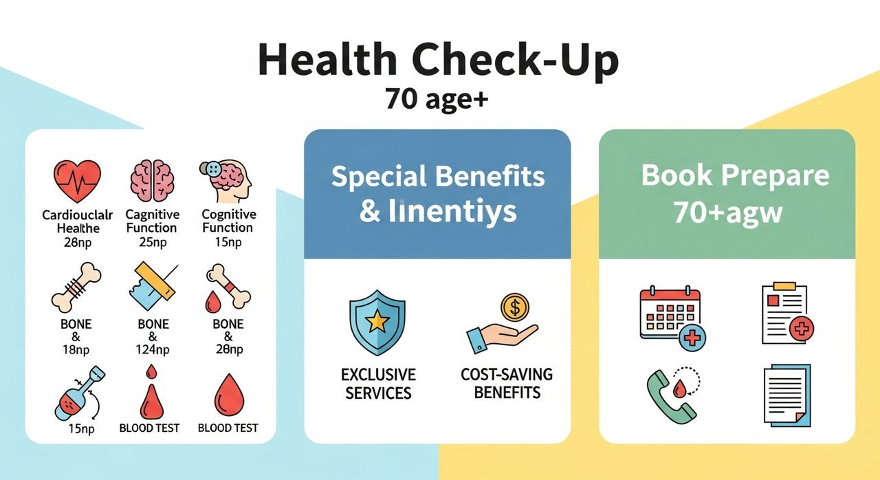 70세이상 건강검진 항목 & 혜택, 예약 방법까지 3가지 핵심 총정리