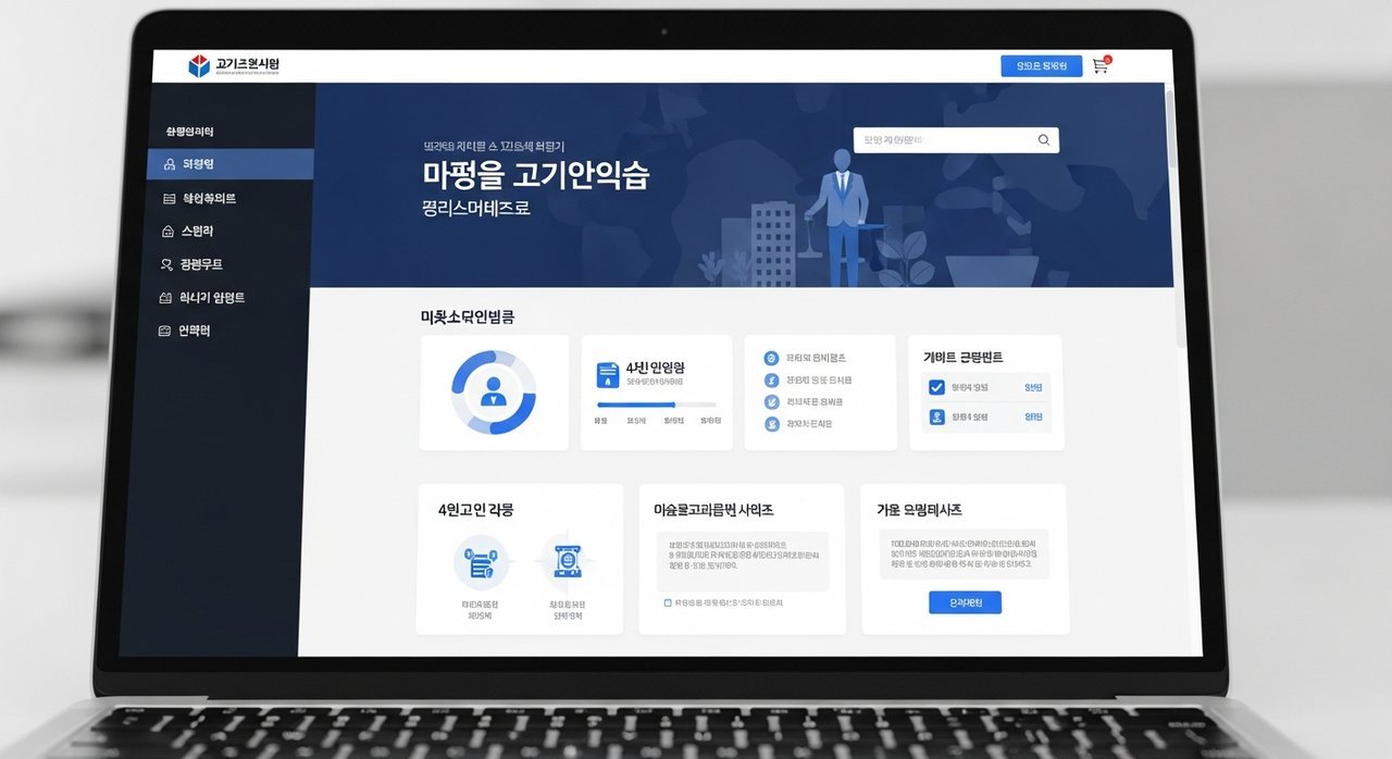 고용산재 토탈서비스 홈페이지: 4대보험 신고부터 보험료 납부까지 쉽게!